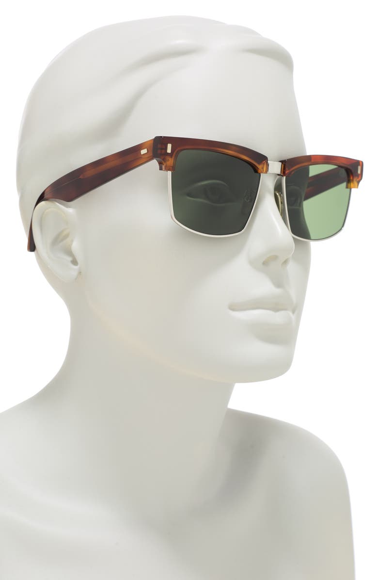 CELINE 57mm Modified Square Sunglasses, Alternate, color,