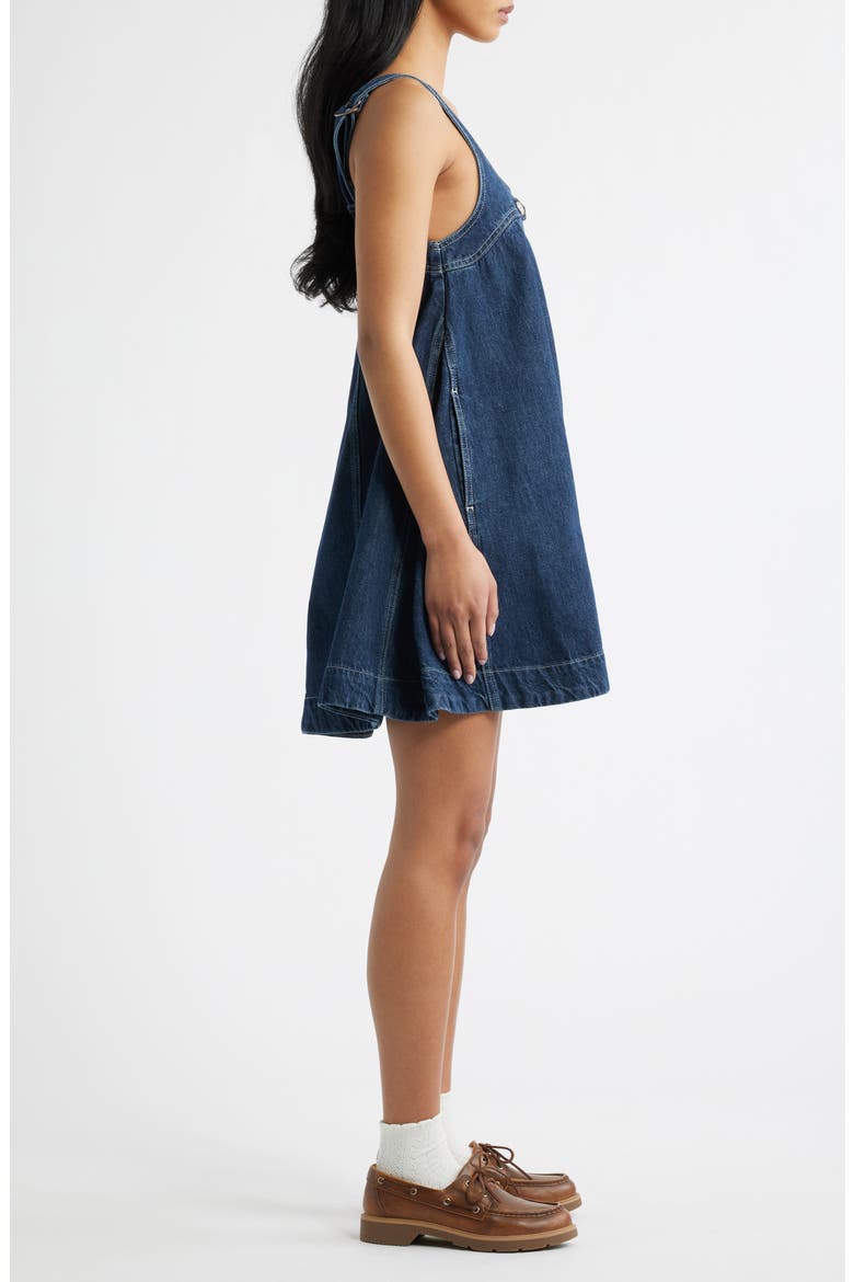 damson madder denim dress Damson Madder 100% Cotton Immy Mini Dress