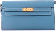 Pre-Owned Hermes Kelly To Go Wallet Epsom