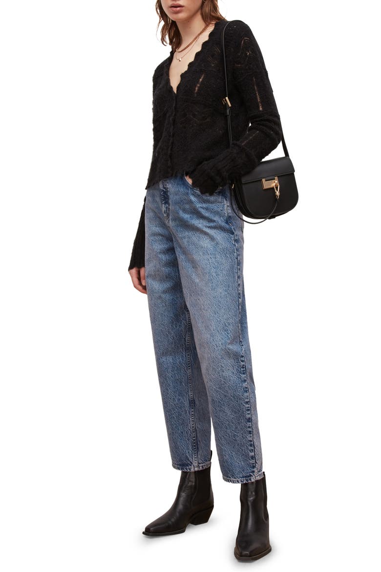 Vanessa Cardigan, Alternate, color, BLACK