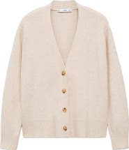MANGO Marina V-Neck Cardigan