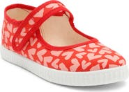 Mini Boden Kids' Canvas Mary Jane Flat