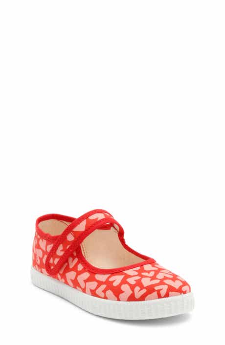 Kids' Canvas Mary Jane Flat