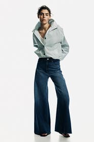 H&M Super wide high waist jeans