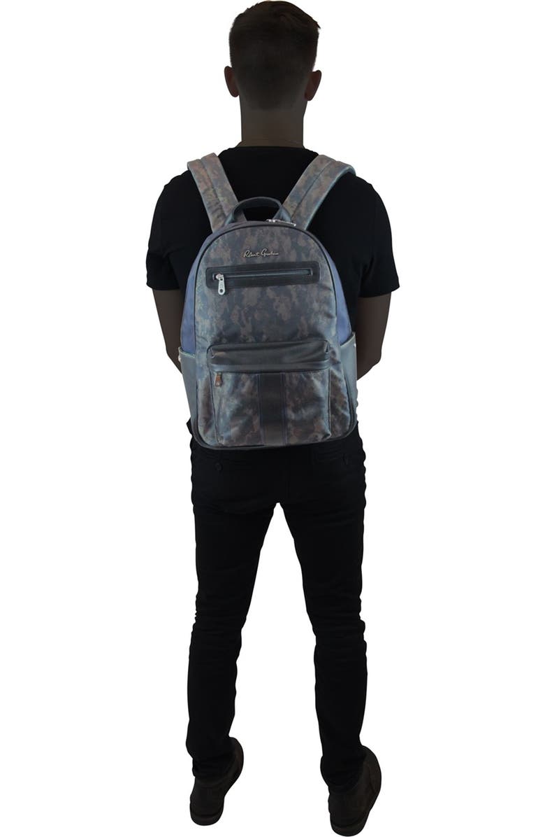 Robert Graham Alban Camo Print Backpack, Alternate, color,