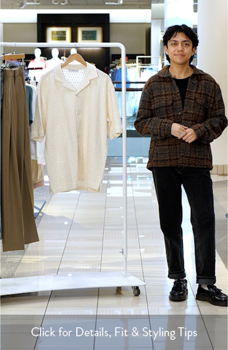 Open Stitch Knit Shirt, sales video thumbnail