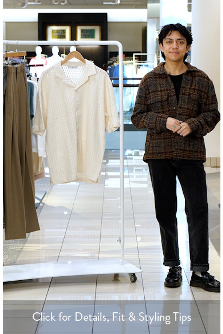 Open Stitch Knit Shirt video