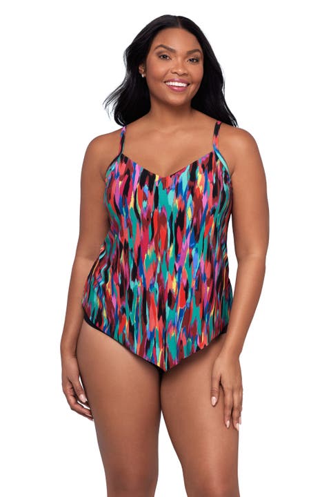 Hank Handkerchief Tankini Swimsuit Top