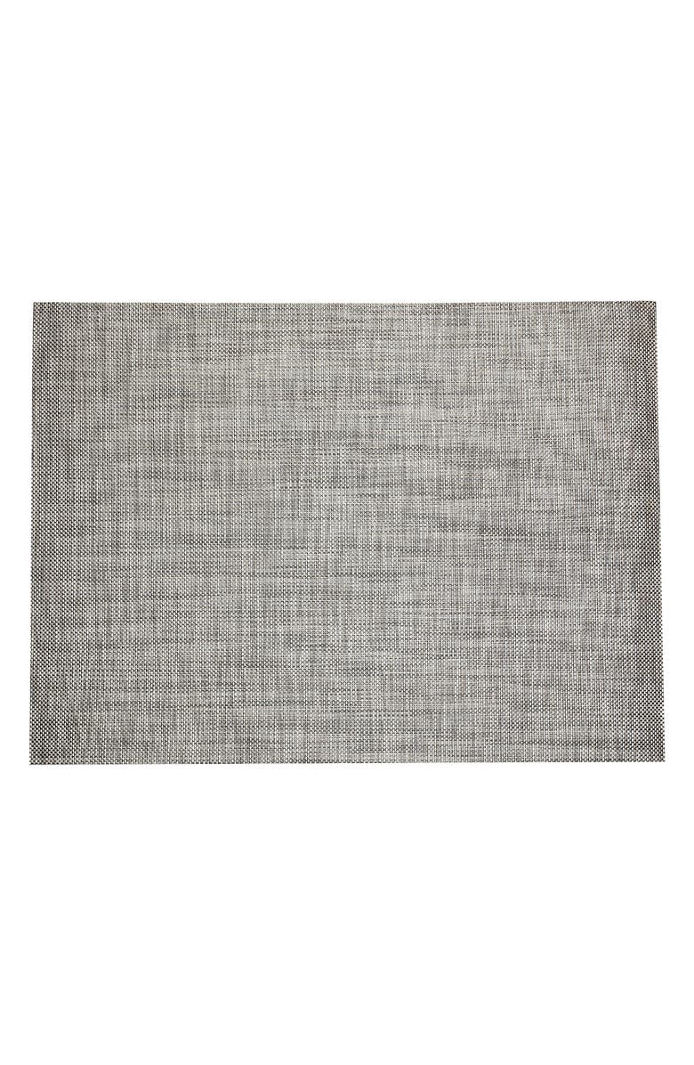 Chilewich Basketweave Indoor/Outdoor Floor Mat, Main, color, Oyster