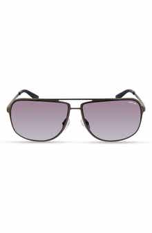 Kenneth Cole 64mm Gradient Pilot Sunglasses