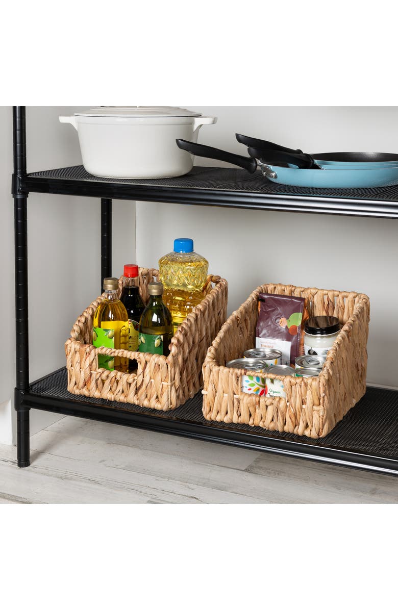 HONEY-CAN-DO 2 Piece Storage Basket Set, Alternate, color, 