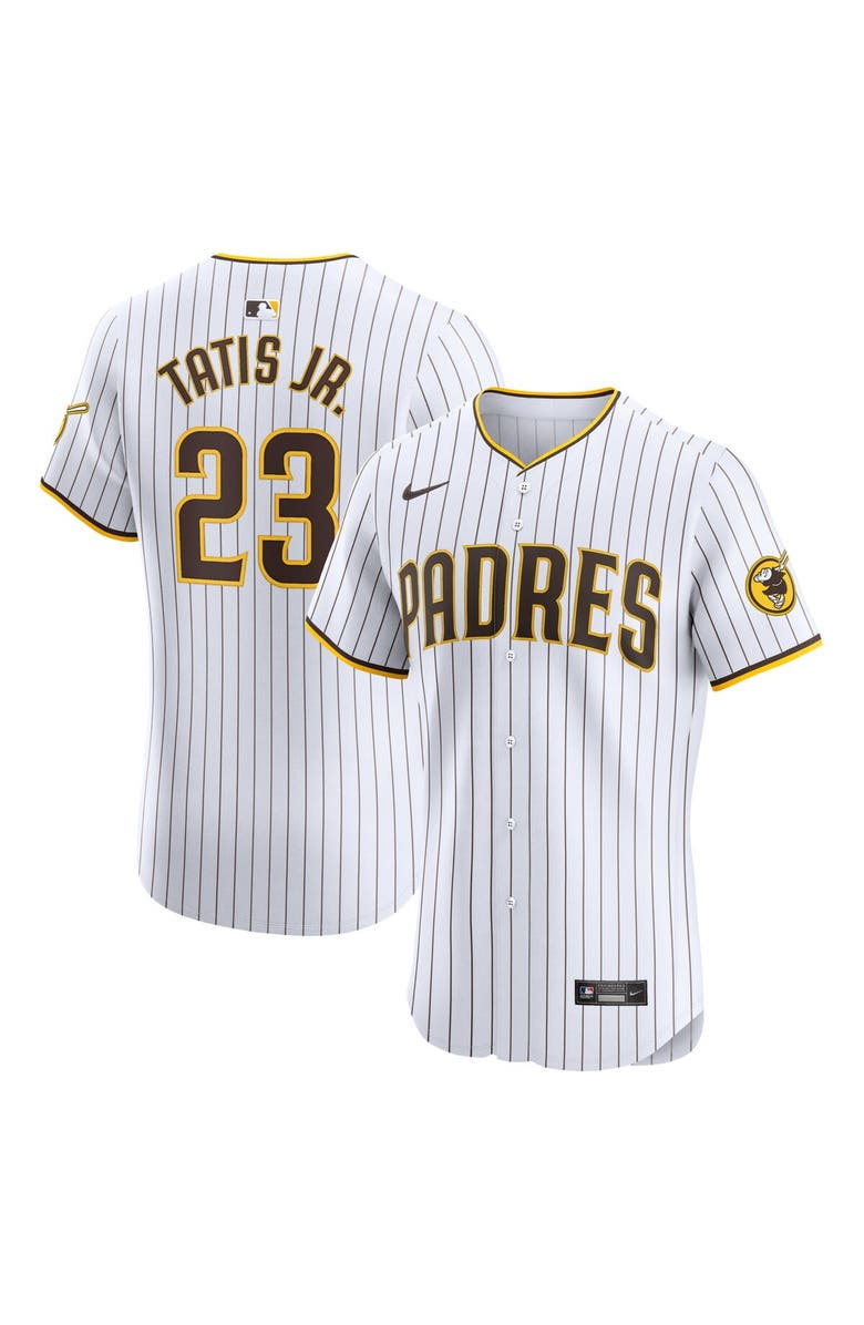 Nike Men's Nike Fernando Tatis Jr. White San Diego Padres Home Elite Jersey, Main, color, White