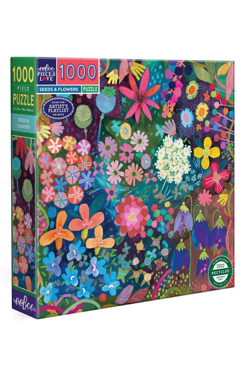 Seeds & Flowers 1000-Piece Jigsaw Puzzle