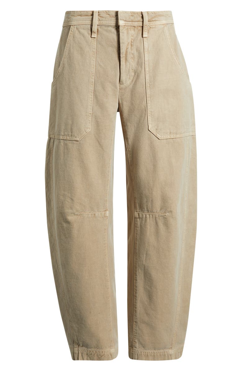 SLVRLAKE Rookie Cargo Barrel Leg Pants, Alternate, color, Marfa Sands