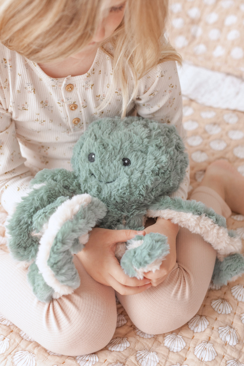 Mindful & Co Mindful And Co Kids Microwable And Weighted Plush Buddies In Burgundy