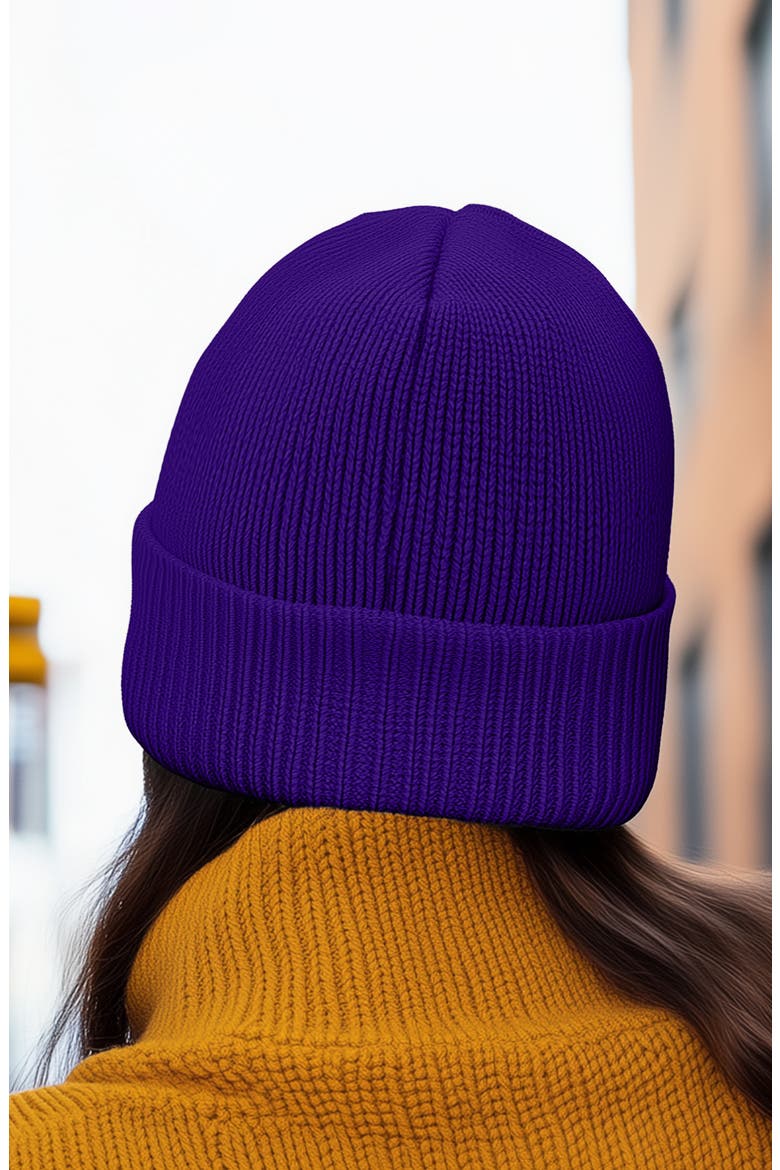 Ghost Beanie, Alternate, color, Purple