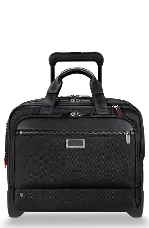 @work 15-Inch Medium Expandable Wheeled Briefcase