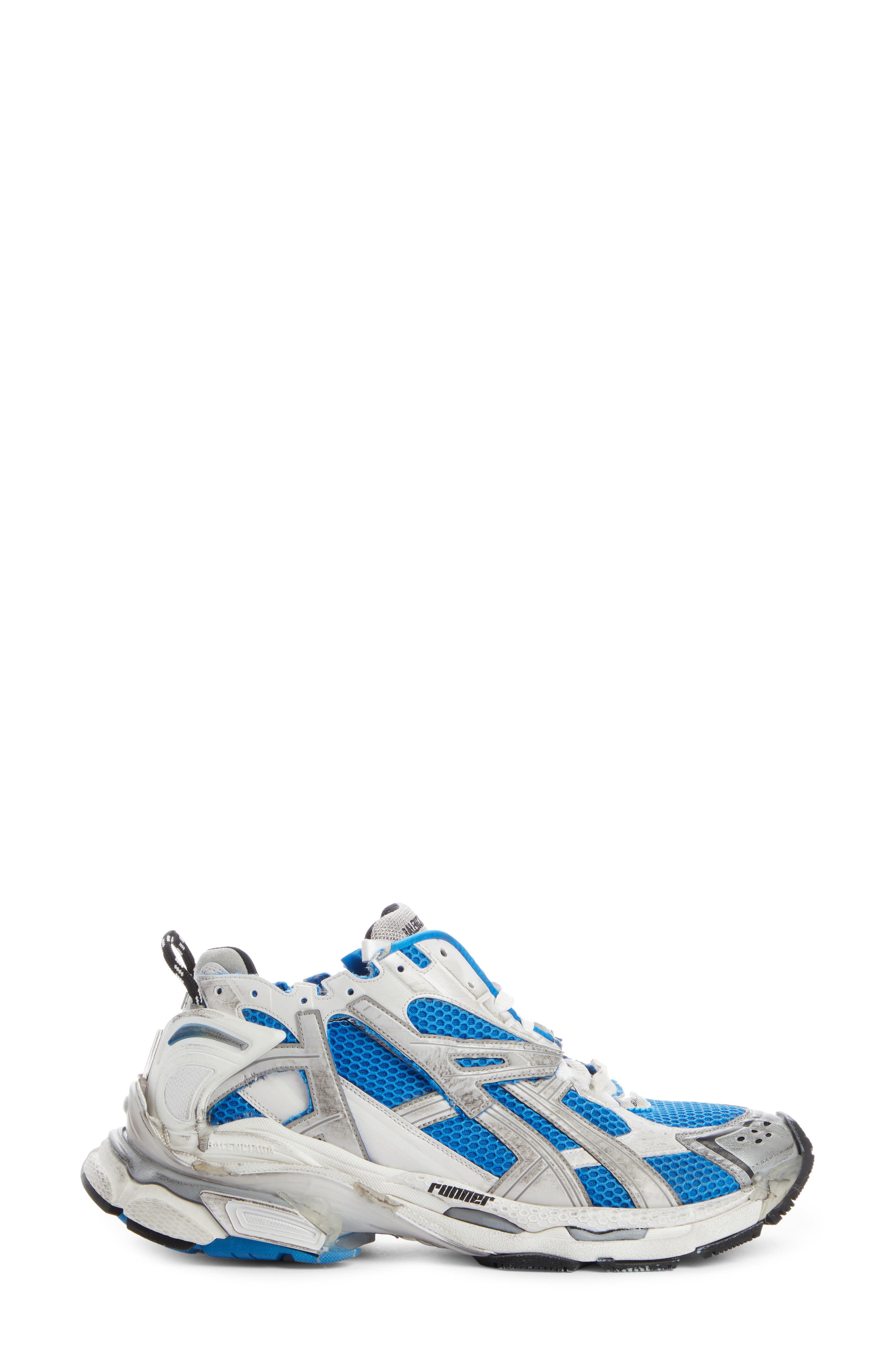 Balenciaga Track Distressed Sneaker, Alternate, color, 