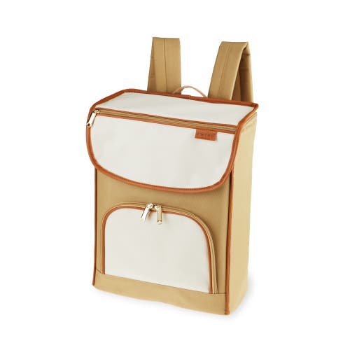 Twine Cooler Backpack In Beige