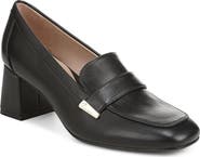Naturalizer Davi Faux Leather Loafer Pump