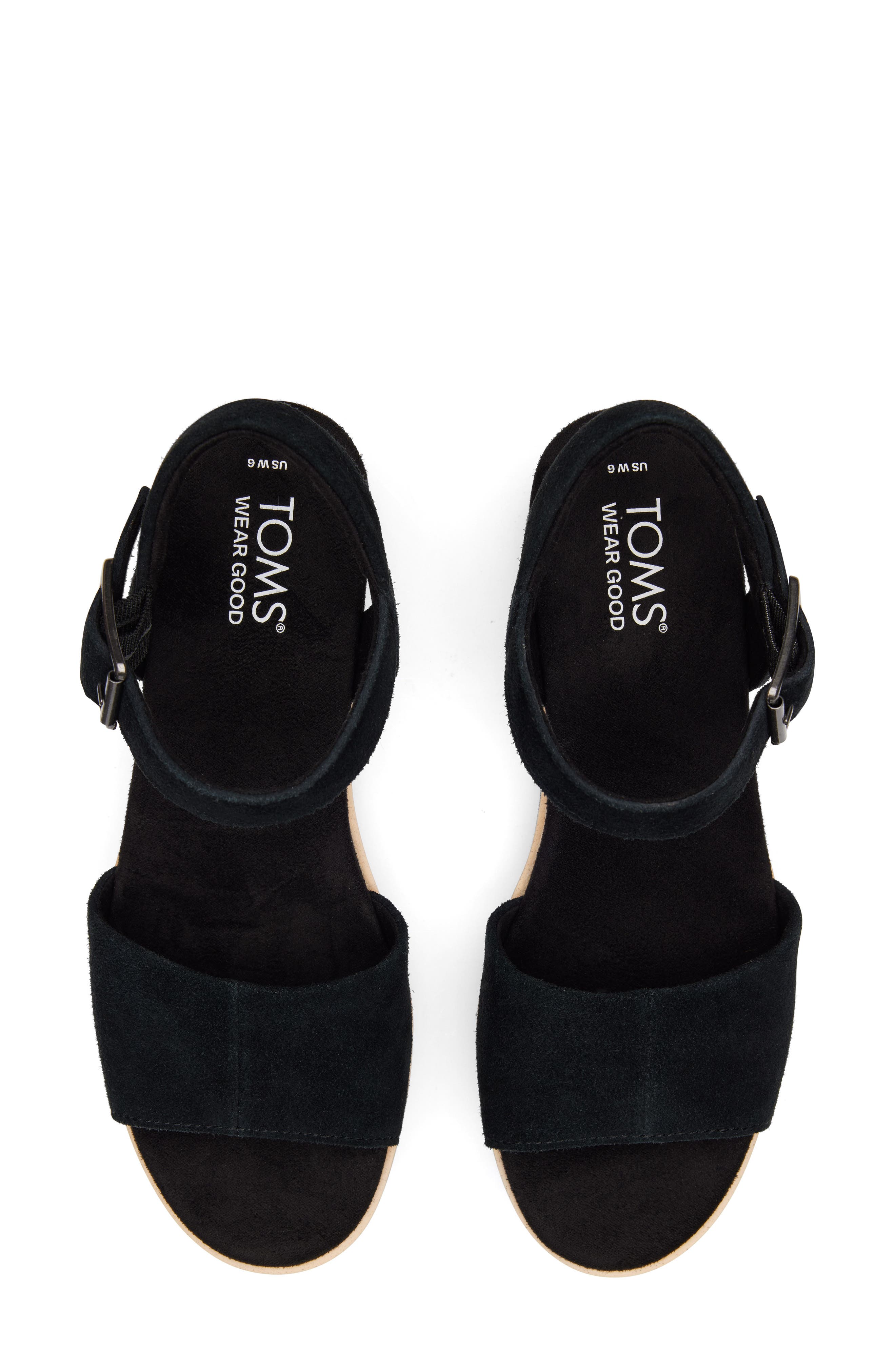 TOMS Diana Platform Wedge Sandal, Alternate, color, 