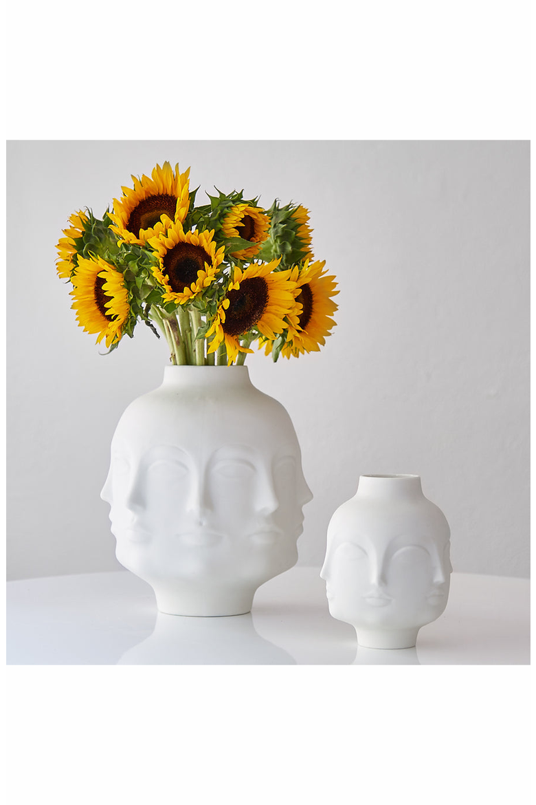 Dora Maar Giant Vase, Alternate, color, White