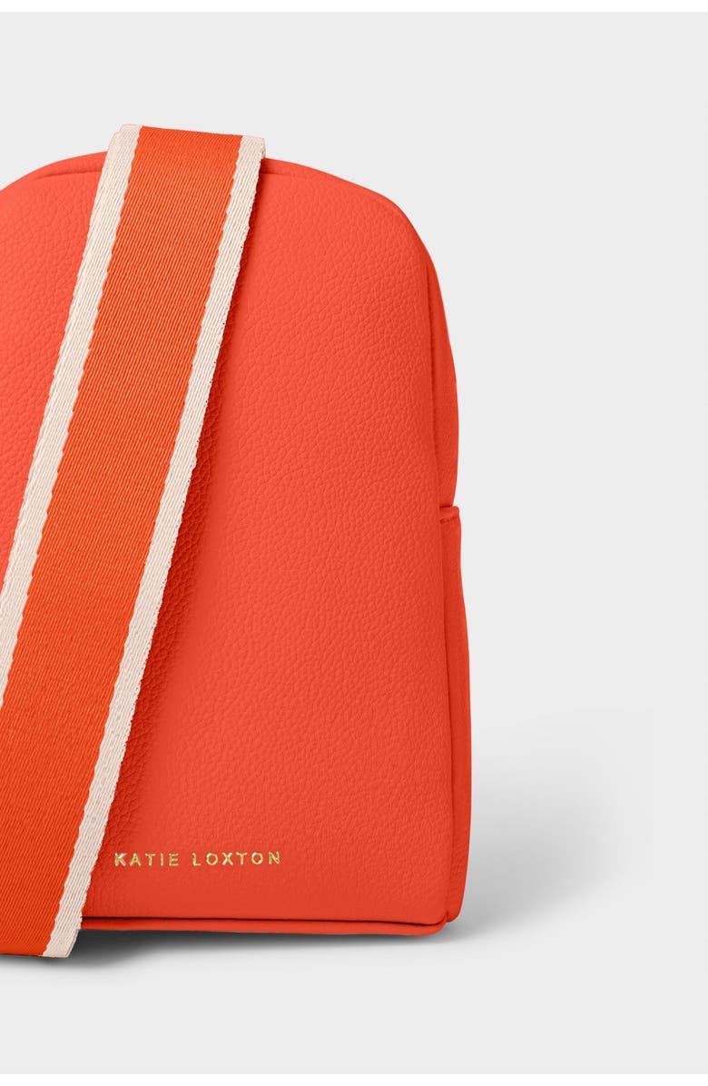 Katie Loxton Kaite Canvas Strap Sling Bag, Alternate, color, Orange