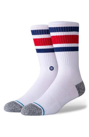 Stance Boyd Crew Socks In Red
