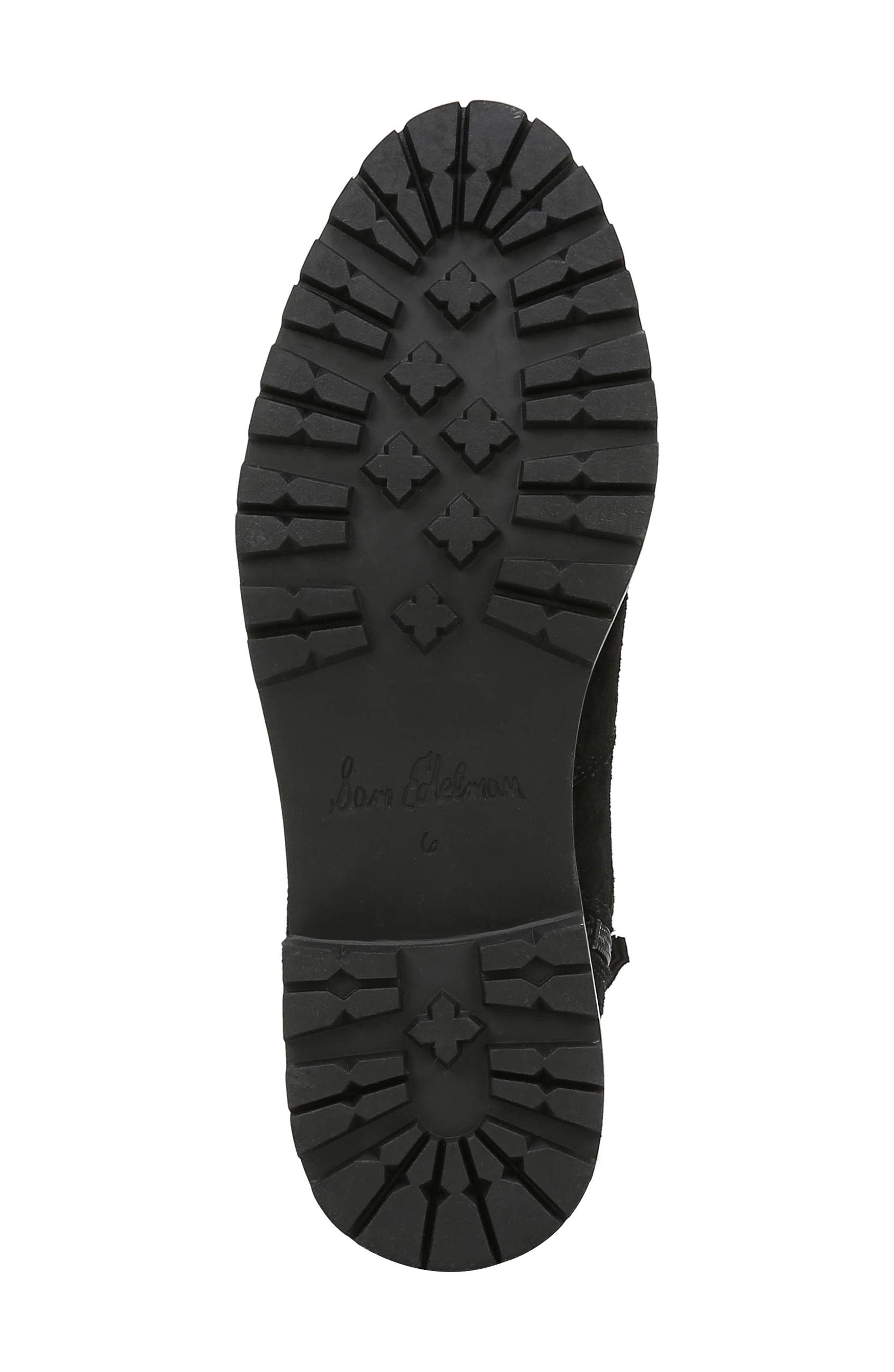 Jeanie Boot, Alternate, color, BLACK SUEDE
