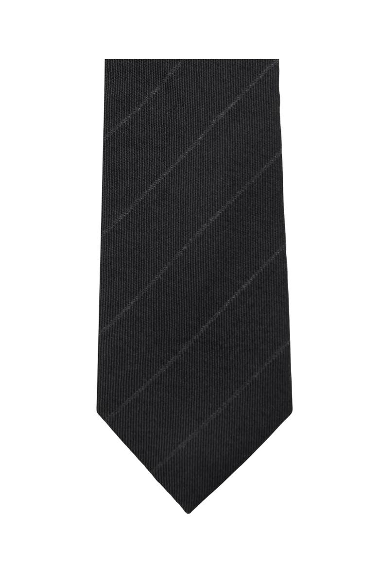 MANGO Stripe Wool Blend Tie, Alternate, color, 