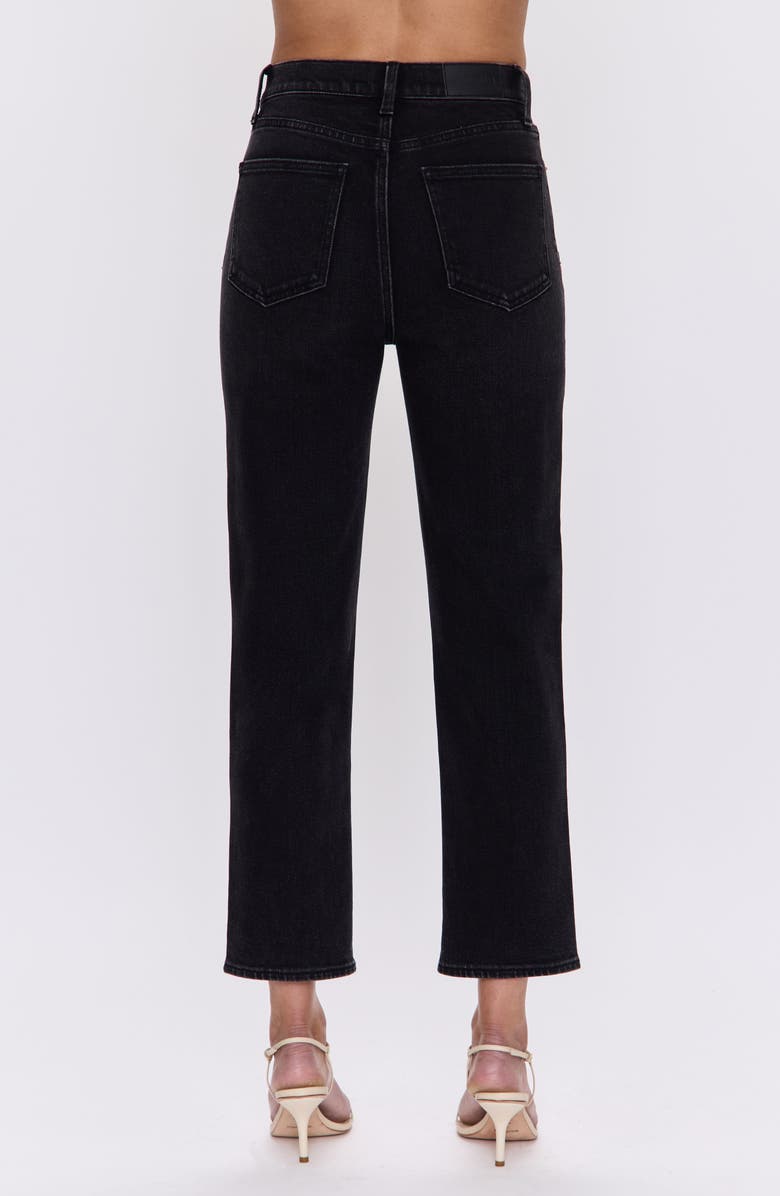 Pistola Charlie High Waist Ankle Straight Leg Jeans, Alternate, color, Dark Midnight