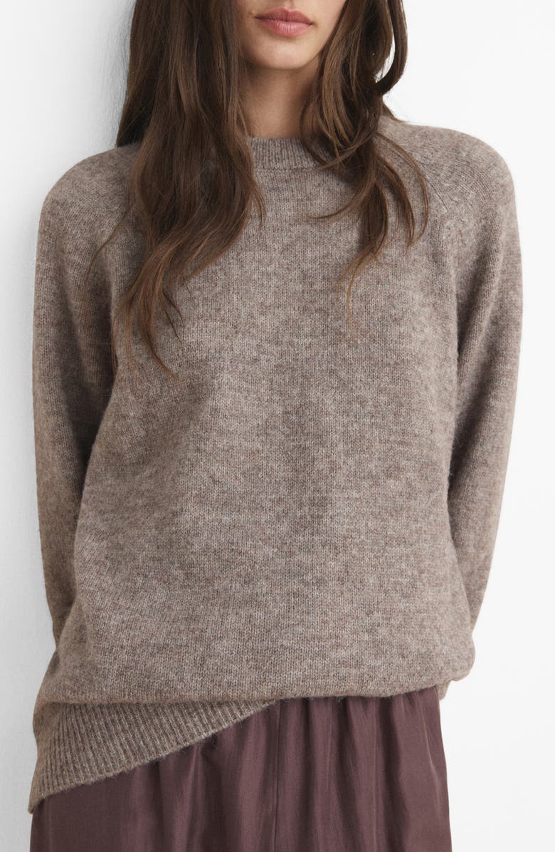 MANGO Crewneck Sweater, Main, color,
