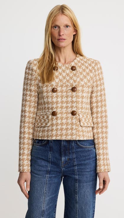 Collarless DB Mini Jacket