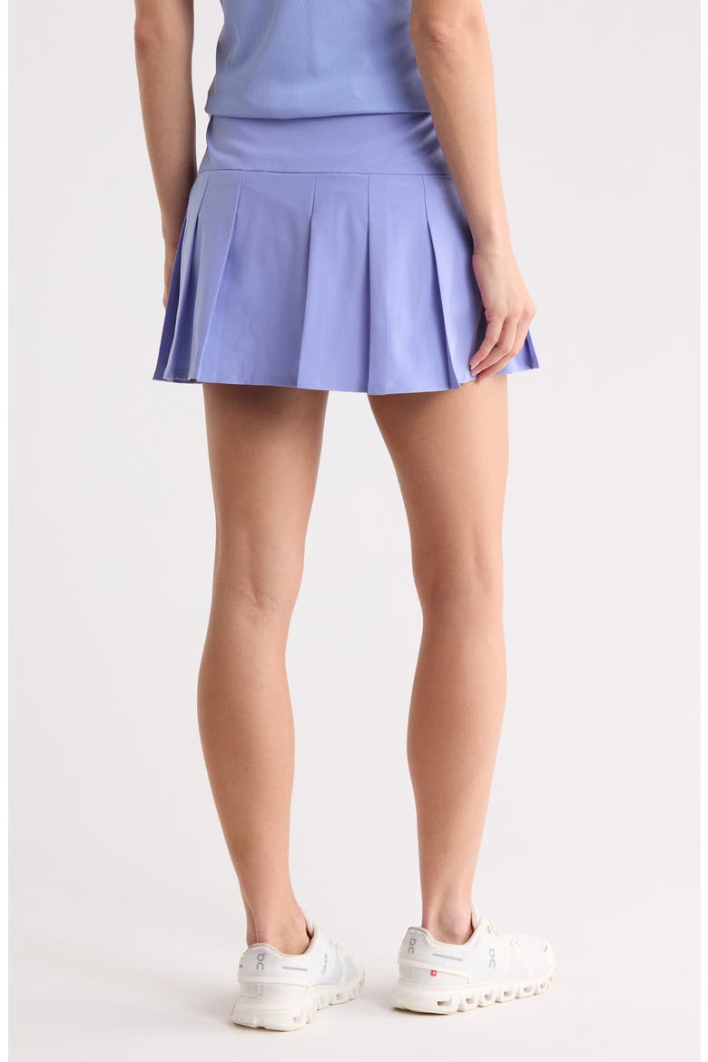 Pleated Performance Skort, Alternate, color, PALE IRIS