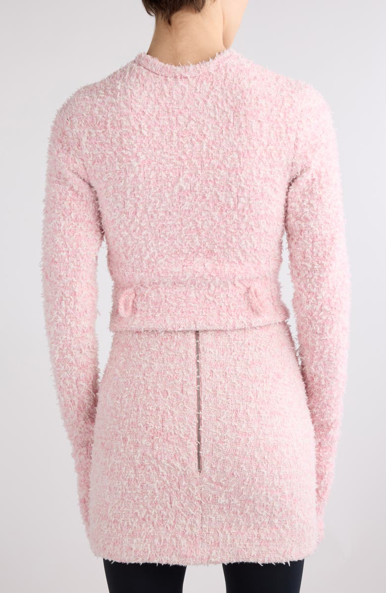 Shimmer Tweed Crop Cardigan
