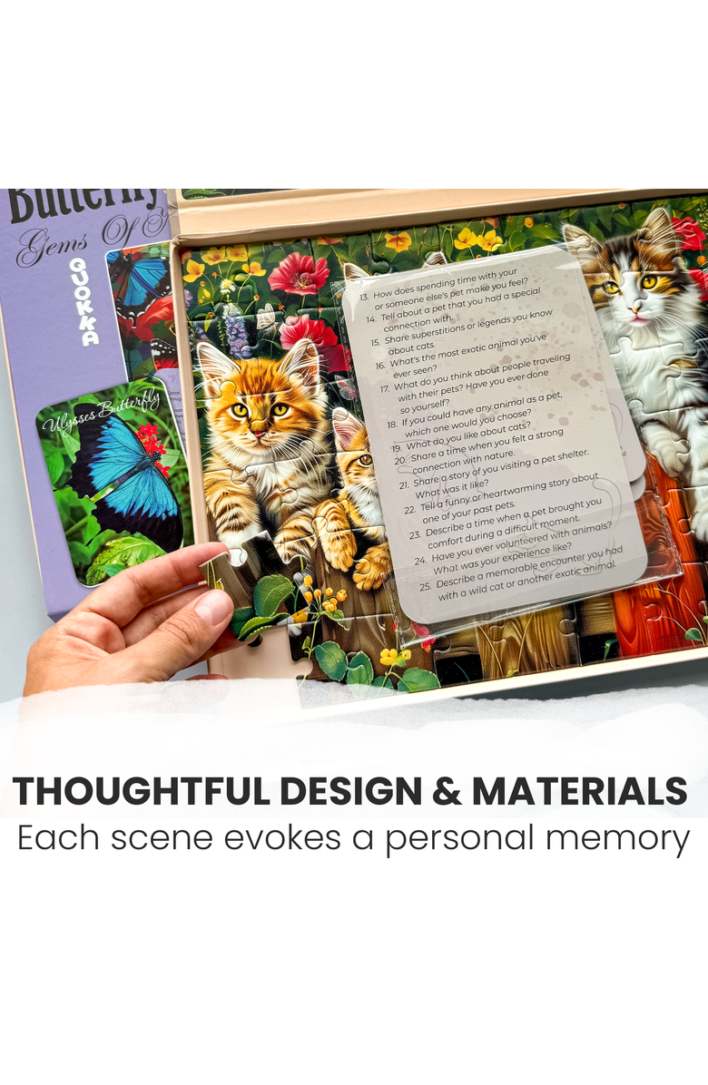 Quokka 60 Piece Large Piece Jigsaw Puzzles for Seniors - Dementia Puzzle Set, Alternate, color, Nature