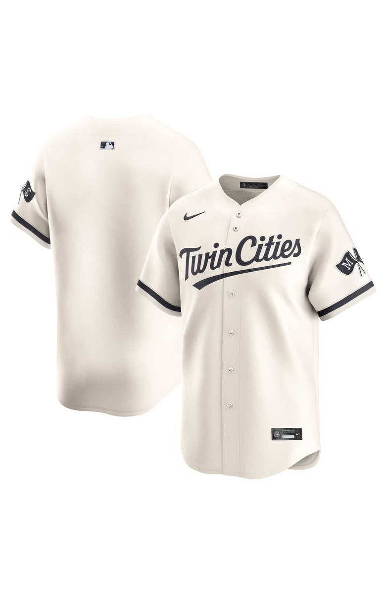 Nike Men's Nike Cream Minnesota Twins Alternate Limited Jersey, Alternate, color,