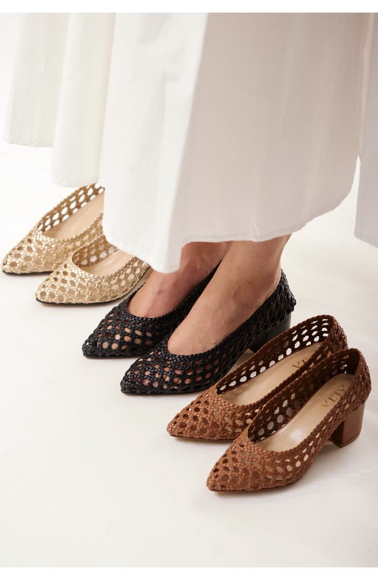 ALTA Contessa Craft Heels, Alternate, color, Black