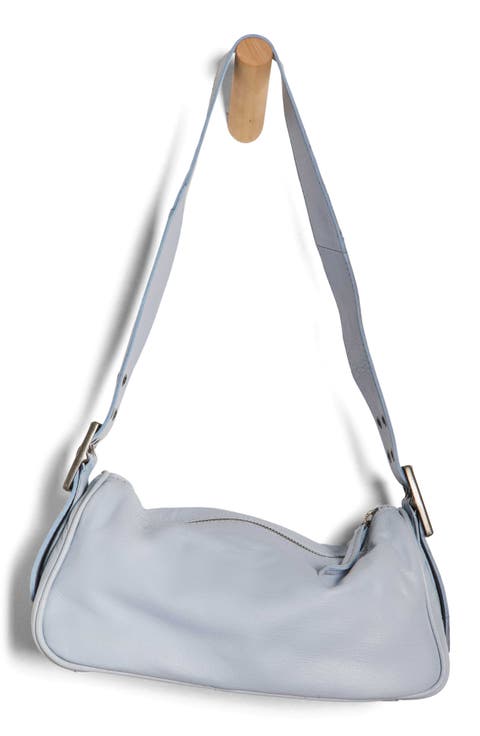 Army Candy Leather Baguette Bag