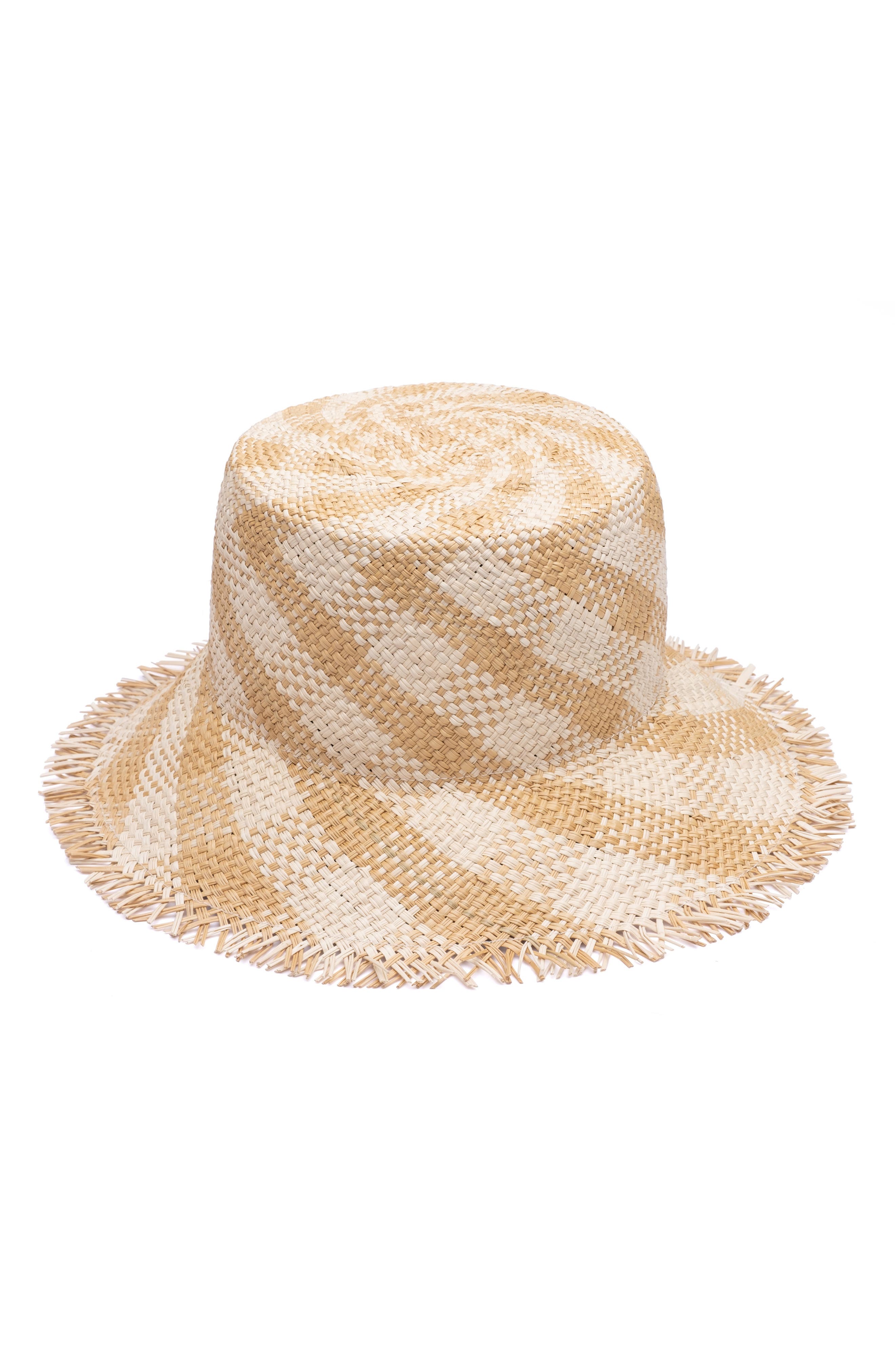 Eugenia Kim Ramona Straw Bucket Hat