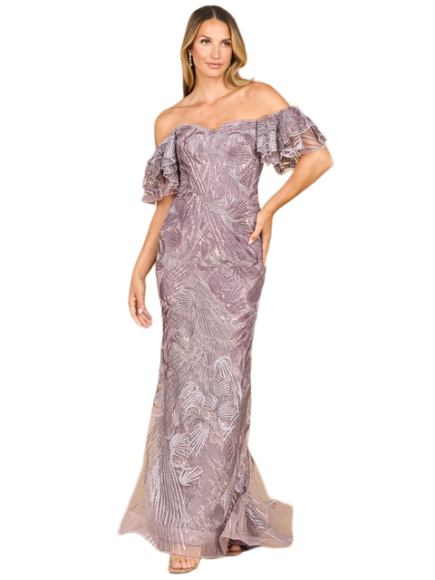 Off Shoulder Mermaid Lace Gown