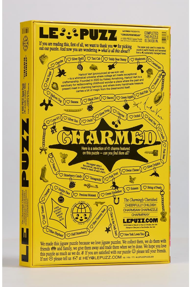 Charmworld Puzzle, Alternate, color, Bright Yellow