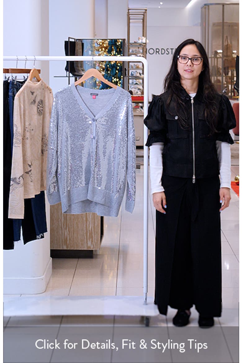 Sequin Cardigan video