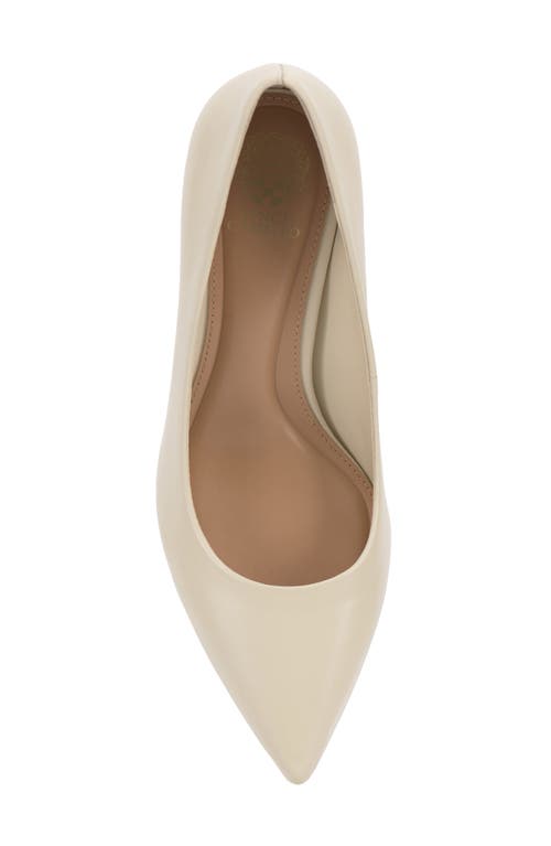 Vince Camuto Kehlia Pointed Toe Pump In Panna Creme