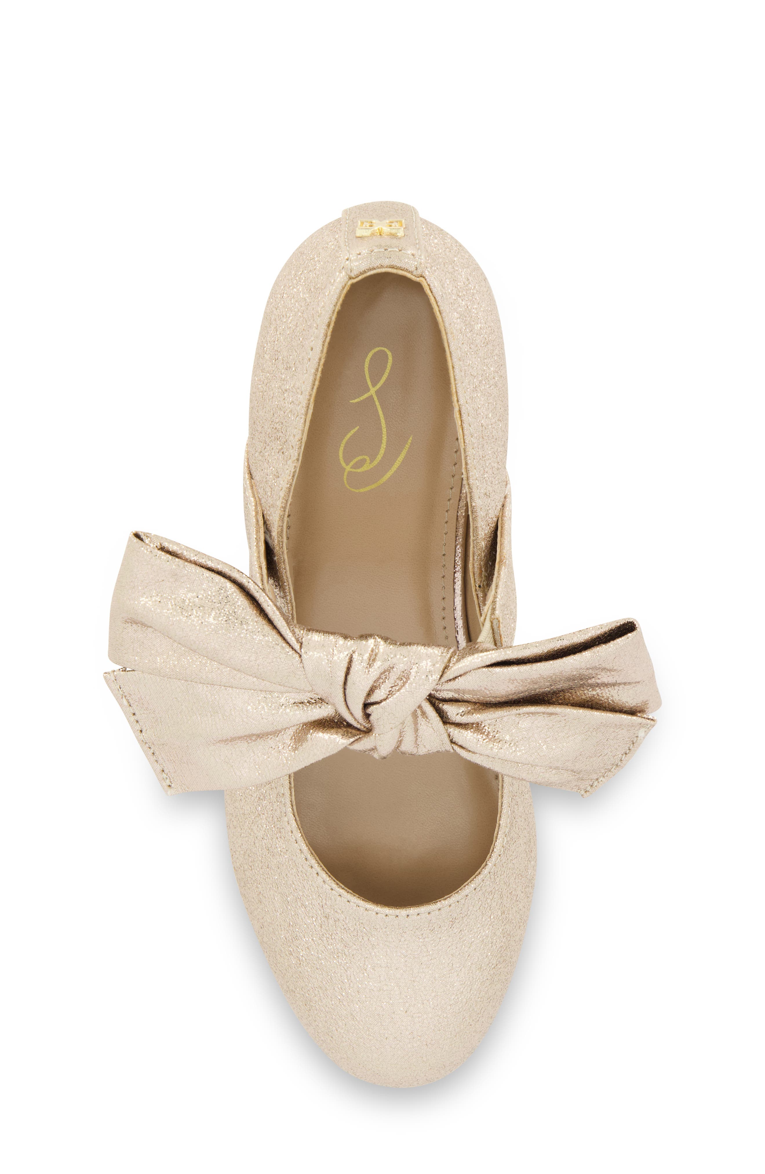 Kids' Bianca Teddy Mary Jane, Alternate, color, GOLD
