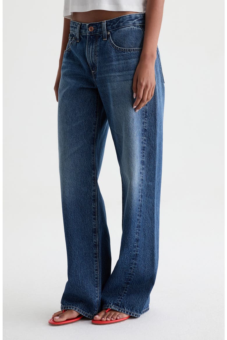Adria Low Rise Wide Leg Jeans, Alternate, color, CAPACITY