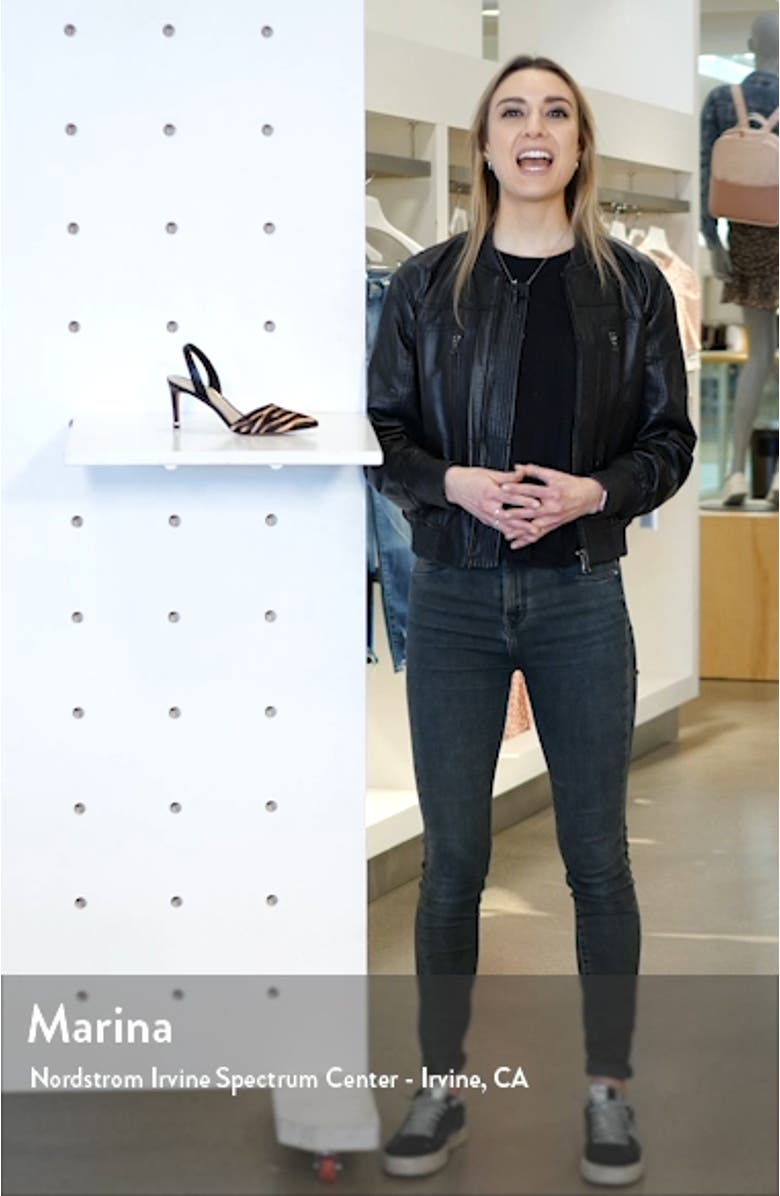 Riley 70 Slingback Pump, sales video thumbnail