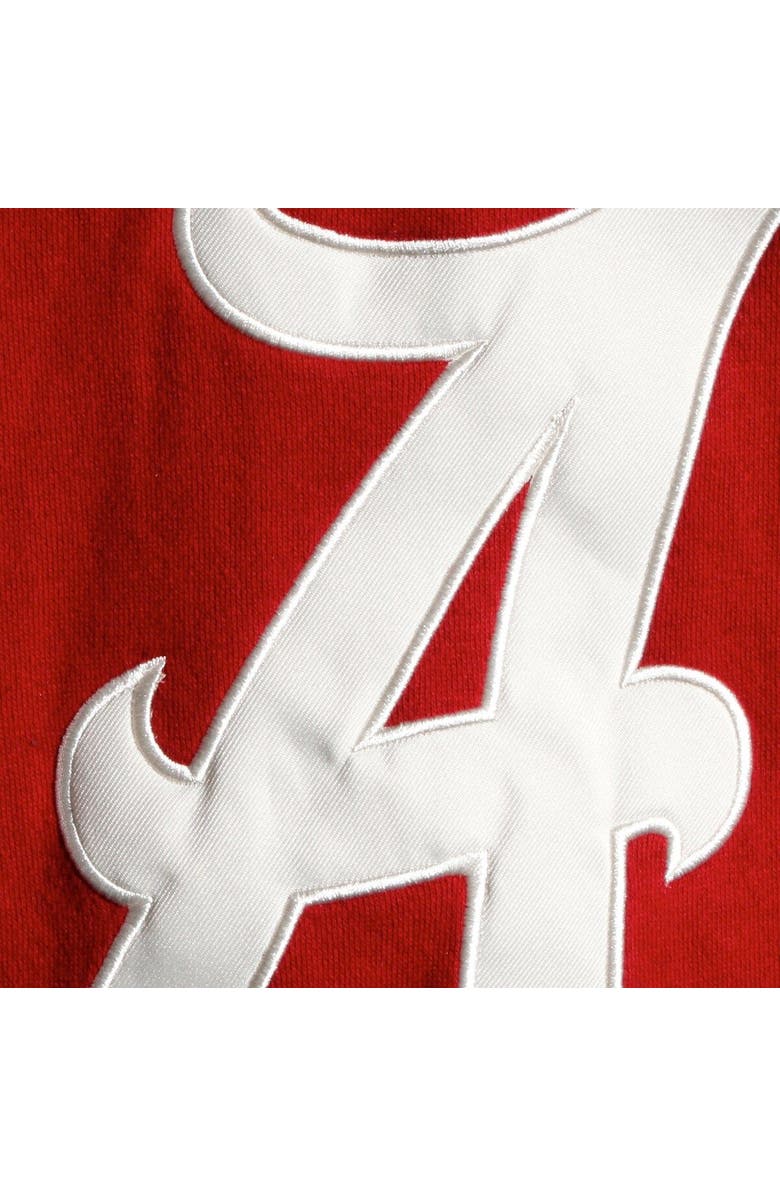 COLOSSEUM Men's Colosseum Crimson Alabama Crimson Tide 2.0 Lace-Up Pullover Hoodie, Alternate, color, Crimson