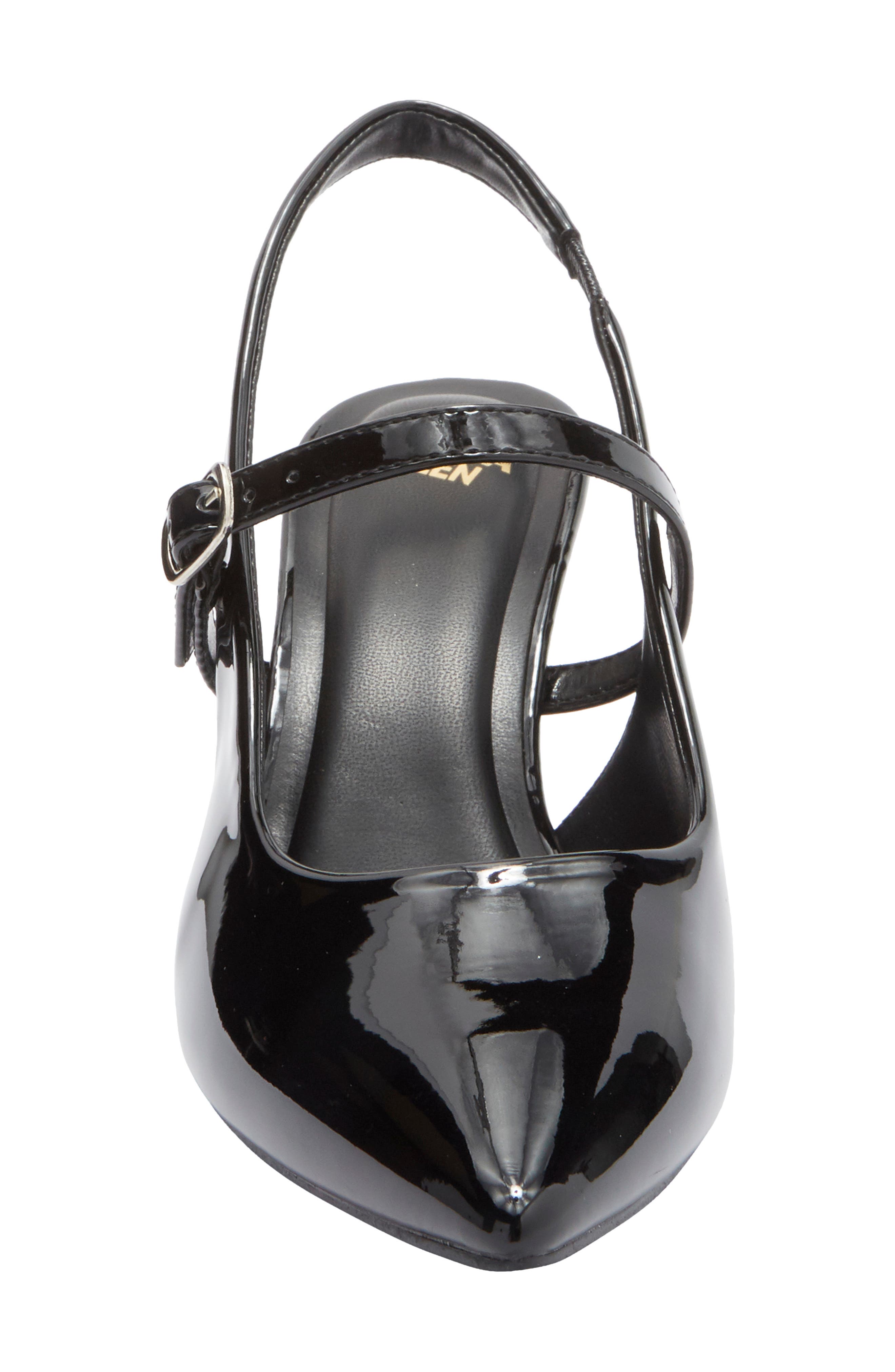 Rebecca Allen Bowie Slingback Pump, Alternate, color, Black
