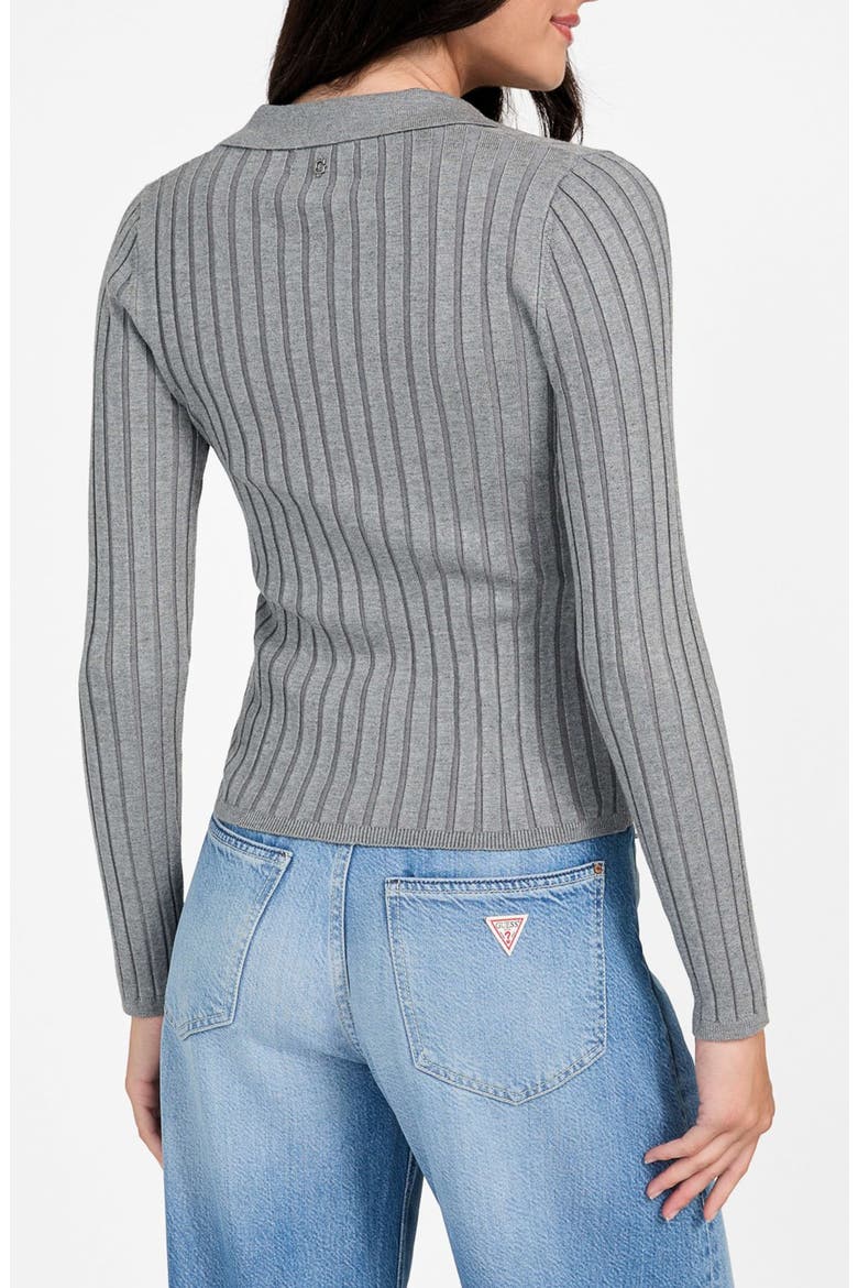 Miranda Rib Cardigan, Alternate, color, OXFORD GREY